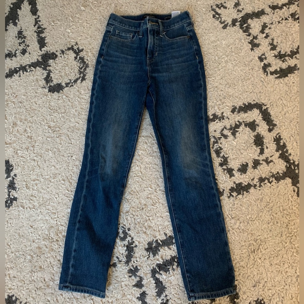 Banana Republic High Rise Straight Jean
